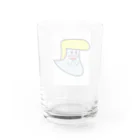 creative NAOのリーゼントおばけ Water Glass :back