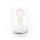 creative NAOのオカッパ娘 Water Glass :back