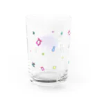 あいるです。のコスモうささんず Water Glass :back