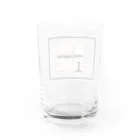 或る街からのステーションホテル Water Glass :back