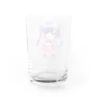 雨水ふみのすみれちゃん Water Glass :back