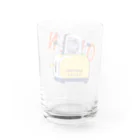 イラスト MONYAAT のカリカリサロンE Water Glass :back