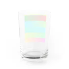 カラフルなすげー店のからふる Water Glass :back