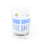 yoshiikanのティータイム(水色) Water Glass :back