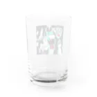 さんごまるの三五丸ドキドキ Water Glass :back