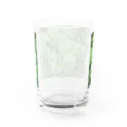 yuaomaの可愛い葉っぱさん Water Glass :back