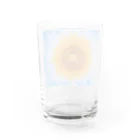 C_Colorsのヒマワリ Water Glass :back