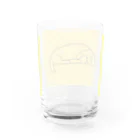 カカオのゴールデンレトリバー Water Glass :back