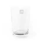 mmm212のNISTA square box logo Water Glass :back