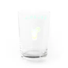 NIKORASU GOの夏デザイン「レモンスカッシュ」（Tシャツ・パーカー・グッズ・ETC） Water Glass :back