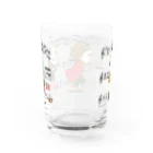 やまみちゆかの作曲家グッズの作曲家グラス3B Water Glass :back