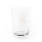 Koukichi_Tのお店ののみのも ‐ 明確なオレンジ。 Water Glass :back