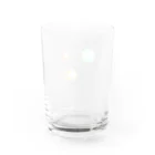 ねこちゃんですのこんぺいとうちゃんです Water Glass :back