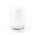 usa100の涙をこらえて Water Glass :back