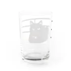 黒猫のうめたんの黒猫のうめたん Water Glass :back