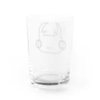 ココラハウスのねこぐちくわがたくん Water Glass :back