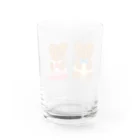 トゥインクルのアジル君とキララちゃん Water Glass :back