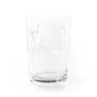 ムラカミ座公式グッズSHOPの「旅の途中」もんもん太郎 Water Glass :back