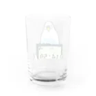 Lily bird（リリーバード）の「小鳥が眠りたがってるんだ」（インコ） Water Glass :back