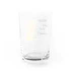 レモンスカッシュの泡の何してるの？ Water Glass :back