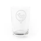 8anna storeのバナナサル DE ゴルフ Water Glass :back