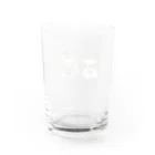 みさまるのショップのピクニックをする女の子たち Water Glass :back