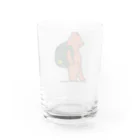 ＋Whimsyのcamp bear Water Glass :back