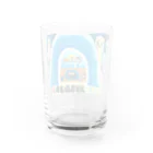 futaba_npoの青いかまくら Water Glass :back