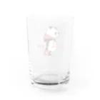 キッチュの赤スカーフパンダ Water Glass :back