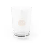 oilpastelhinaのミルクとドーナツ Water Glass :back