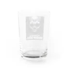 マサオウのドラゴンスカルグッズ Water Glass :back