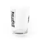 ikinagraphieのLET IT ROLL Water Glass :back