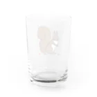 Mナオキのエゾリス Water Glass :back