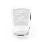 露店そなえ解放区のアホウドリ Water Glass :back