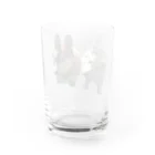 伽藍堂別邸のぶるぶるハスキー・いやいやハスキー Water Glass :back