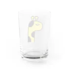 イシダニッコリのいしだのきりんくん Water Glass :back