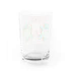 NagoyaSugarArtGalleryのテディベア🐻アイシングクッキー柄 Water Glass :back