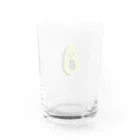 𝙪 𝙠 𝙖 🥑のふわふわのアボカドちゃん Water Glass :back