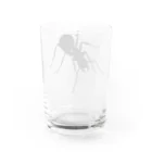 ANT☆Diaryの蟻シルエットA グラス反対面