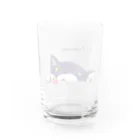 なみなみ・しずかのとまとたまこ Water Glass :back