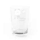 ユウィズのバレーボールぱんだ Water Glass :back