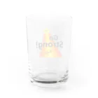 Good wavesのGo Strong！ Water Glass :back