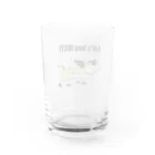 じゃぱのお店のLet's buy! Water Glass :back