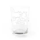 しょうろんぽうやさんの元気な動物 Water Glass :back