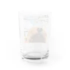 ささみの日常のももちゃんが見る景色〜桜〜 Water Glass :back