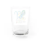 change-the-world4949のzodiac sign -aries- Water Glass :back