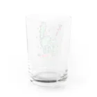 kachino-T-noraのラムネコ　強炭酸 Water Glass :back