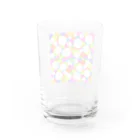 UFOchanのカラフル渦巻模様 Water Glass :back