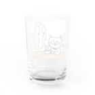 万枚ちゃんの珈琲ネコの日常〜コロンビア〜 Water Glass :back