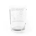 PB.DesignsのPBスティック君 CHAIN CREW Water Glass :back